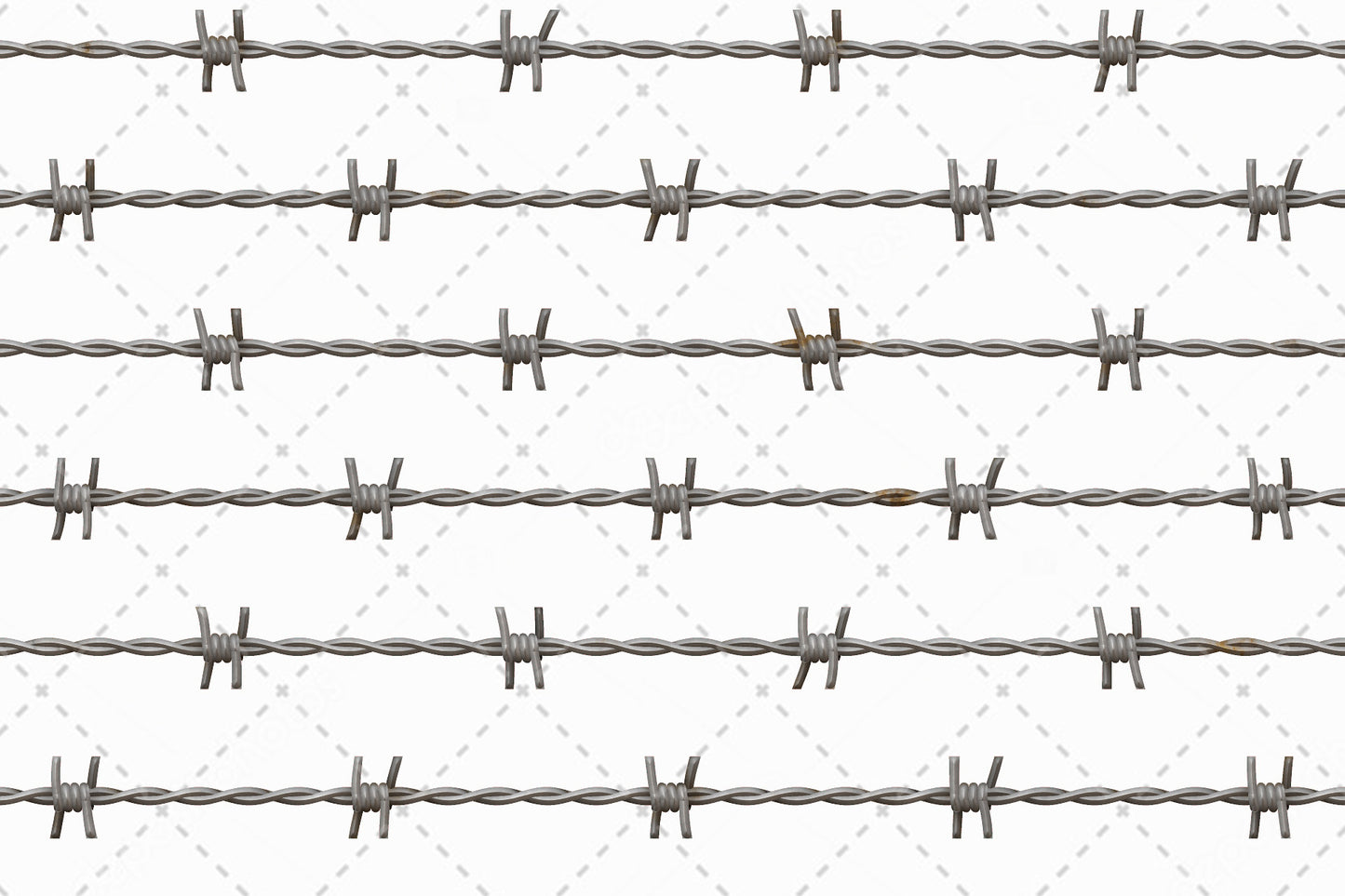 Stock Freebie Barbwire Fence PNG Overlay