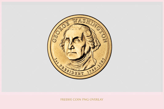 Stock Freebie Coin PNG Overlay