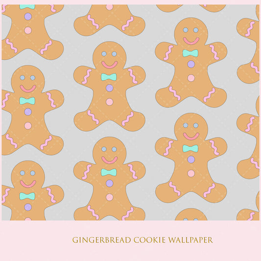 Gingerbread Cookie Wallpaper