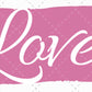 Stock Freebie Love Banner PNG Overlay