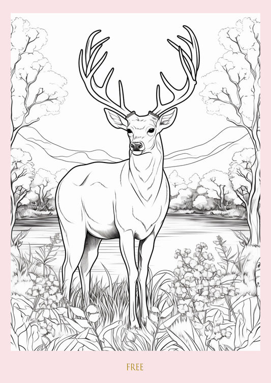 Colour Me Deer