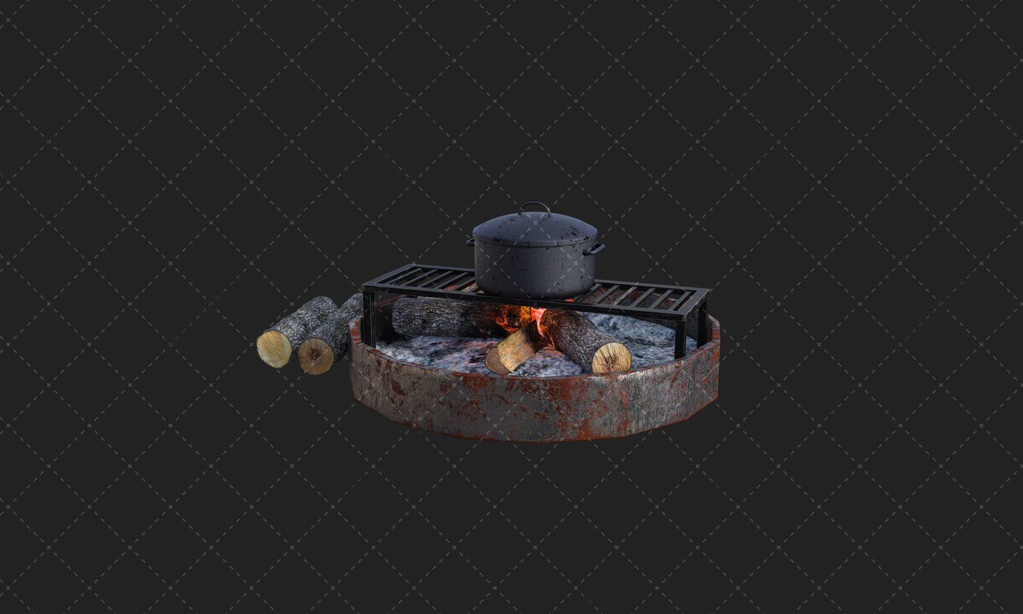 Stock Freebie Fireplace PNG