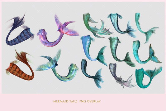 Mermaid Tail Overlays