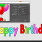 Happy Birthday Overlay