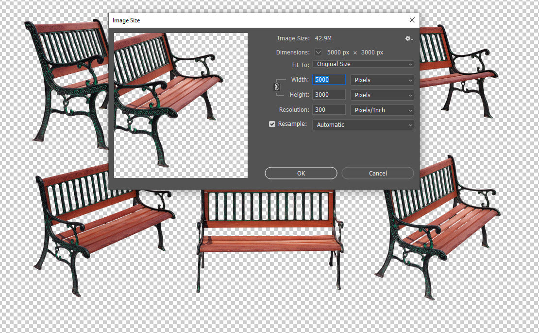 Outdoor Chairs Overlay