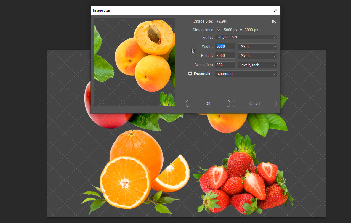 Fruit Overlay